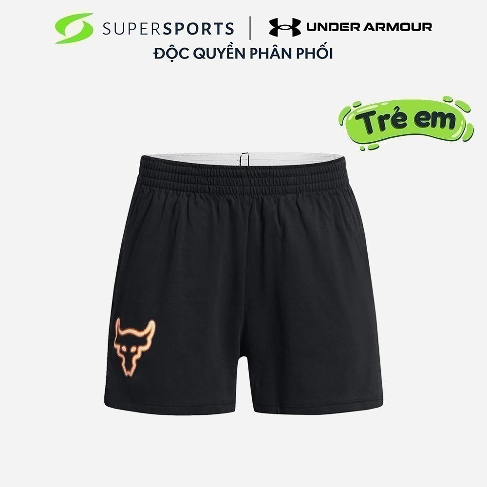 UNDER ARMOUR Quần ngắn thời trang bé gái Project Rock Campus 1384072-001