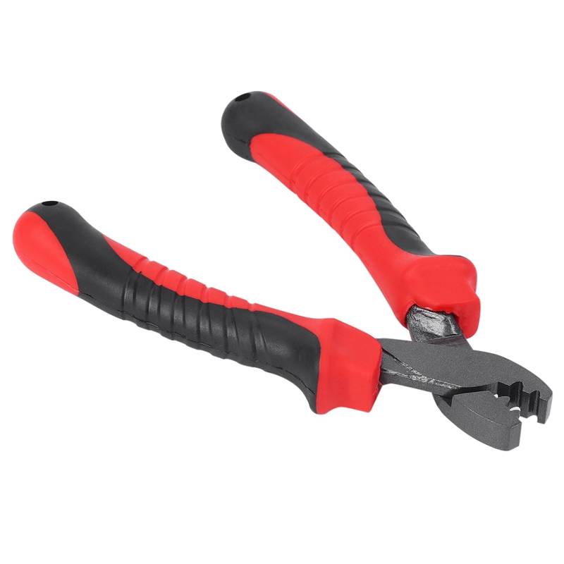 (ROTS) Fishing Crimping Pliers For Fishing Line Barrel Sleeves Fishing Cutter Scissors Fishing Tackle For Grip Hooks Split Rings
