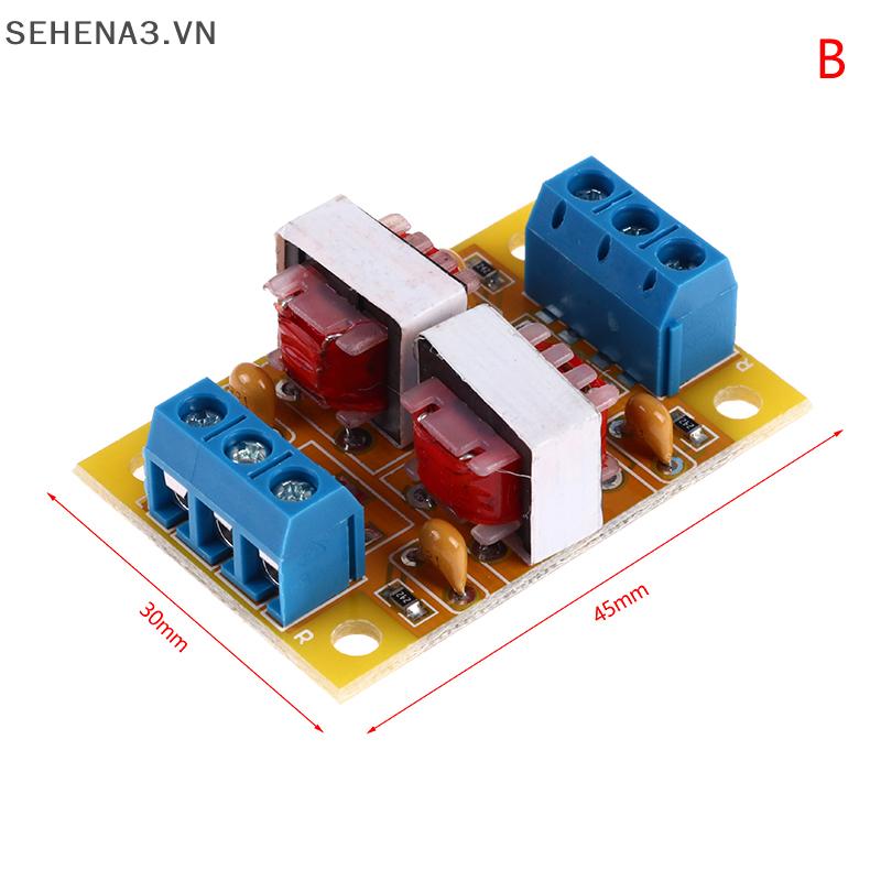 SEHVN 2 styles optional Audio Stereo Isolator Eliminate Current Sound Interference Filter Eliminator