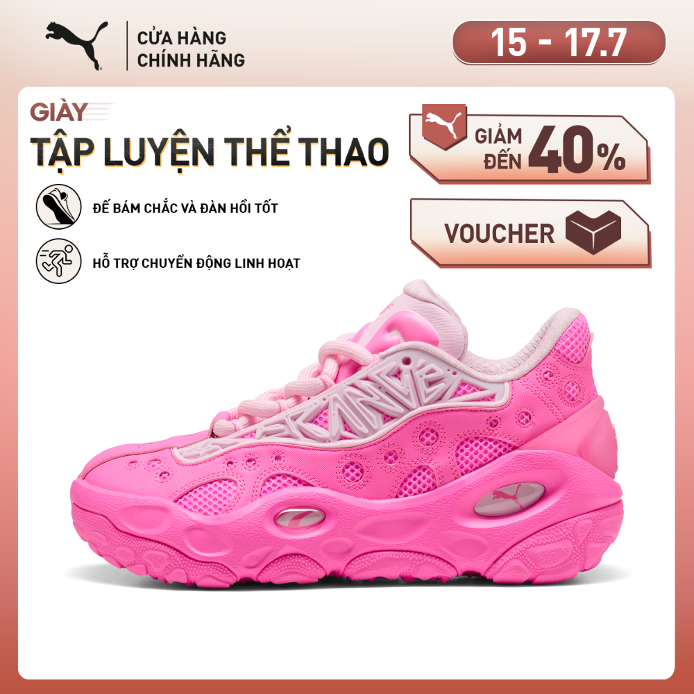Giày Thể Thao PUMA Unisex La Francé RNR Poison Pink-Pale Pink-Fluro Pink Pes Màu Hồng