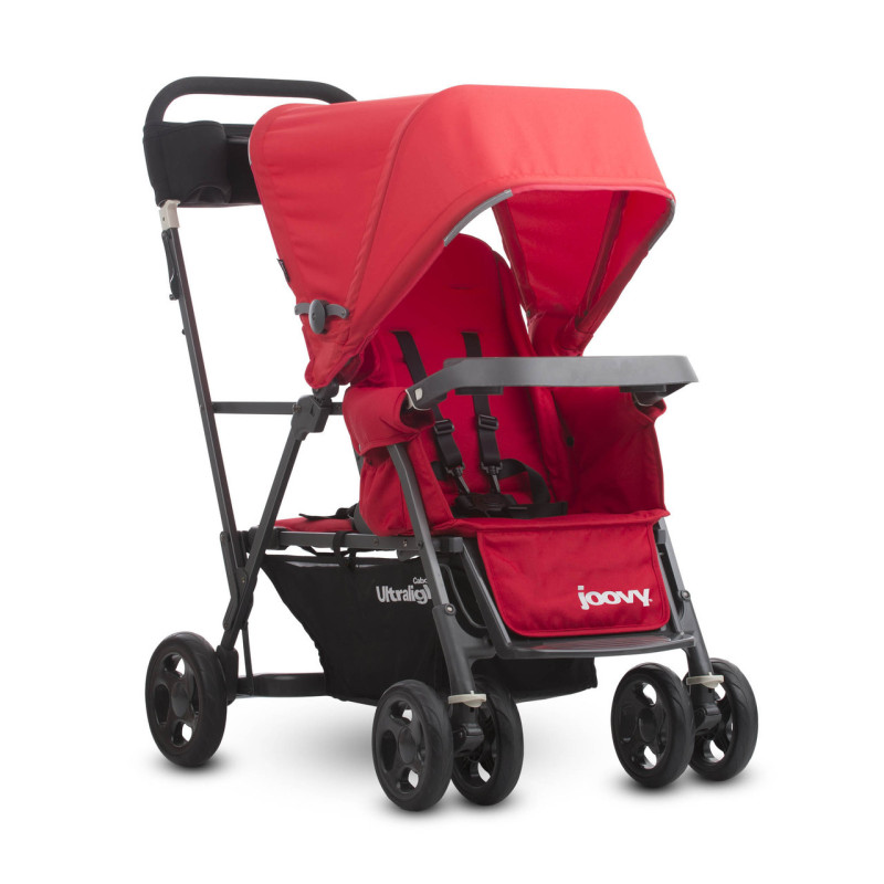 Joovy Caboose Ultralight Graphite (Red) Singapore