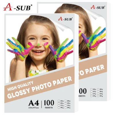 A4 Glossy Photo Paper 100sheets for inkjet printer