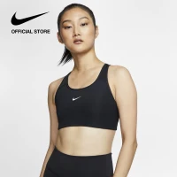 nike women's pro classic swoosh compression sports bra