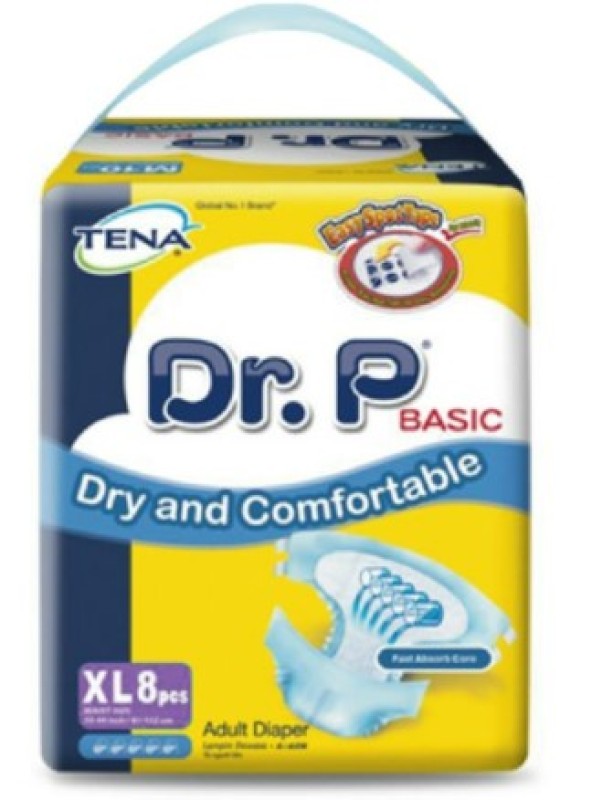 Buy Tena Dr.P Adult Diapers XL8 Singapore