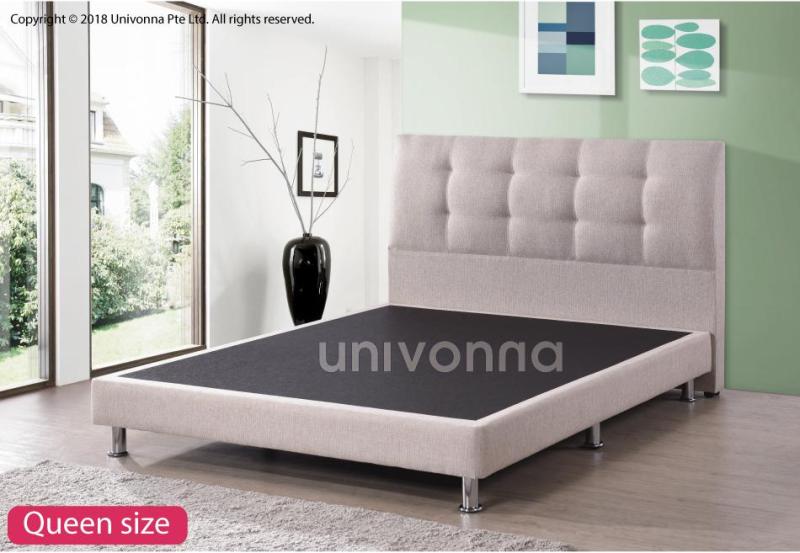 Bed Frame - Fabric upholstery - Metal legs - Color Choices - Available in all sizes