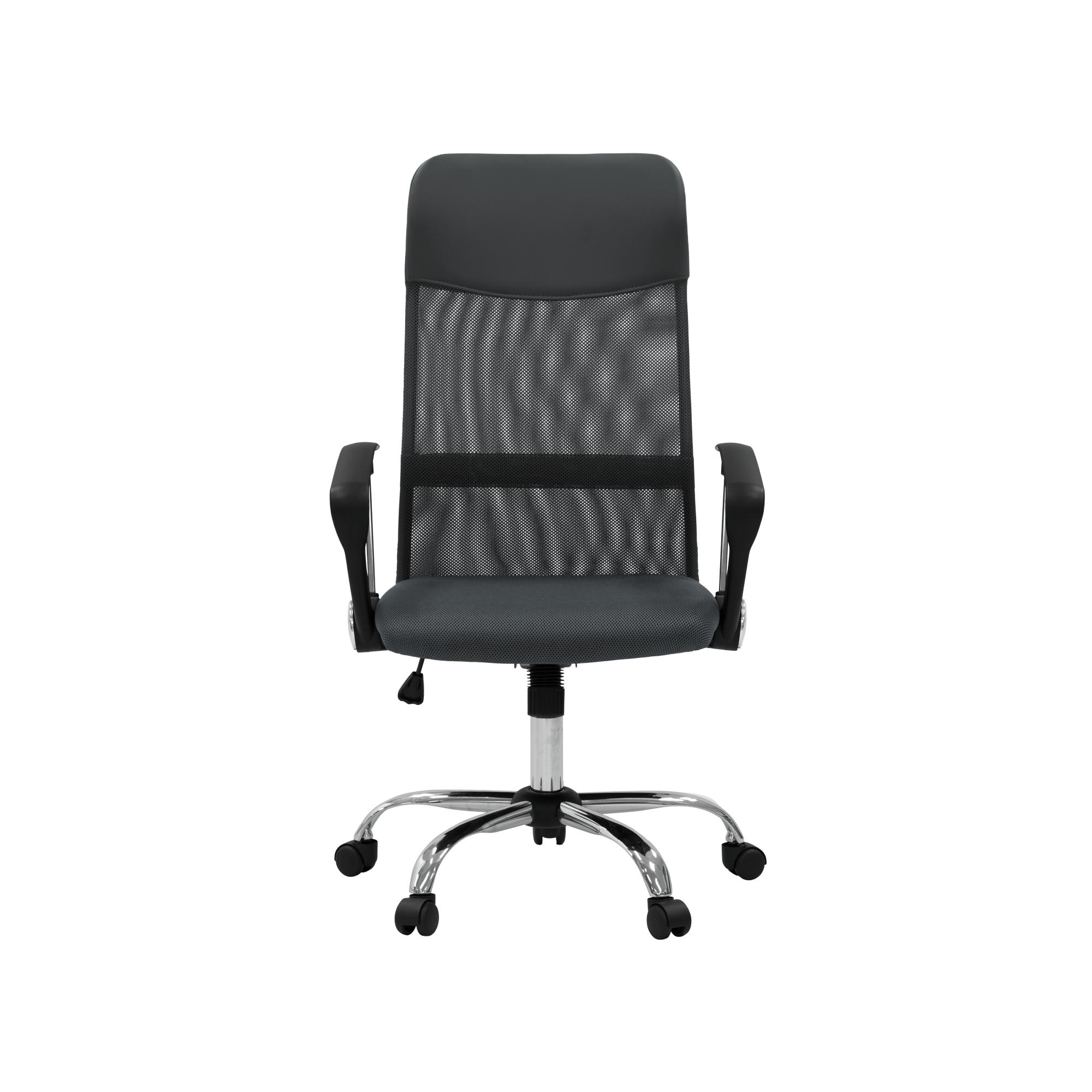 HipVan Cory High Back Office Chair - Grey - Self-Assembly