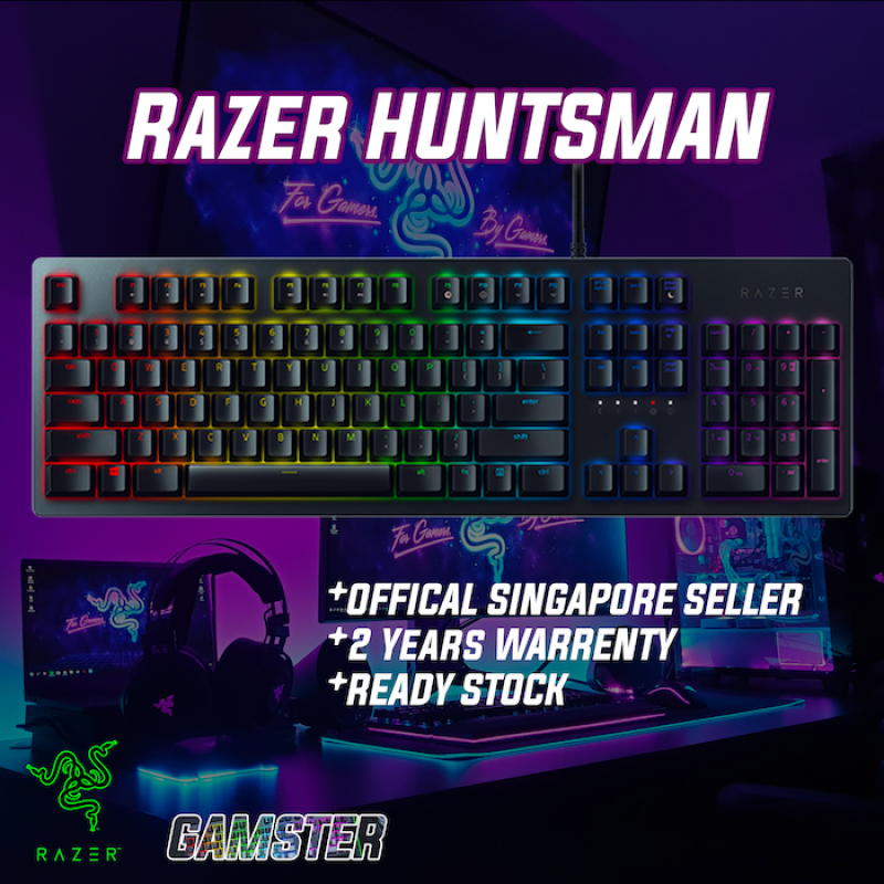 Razer Huntsman Gaming Keyboard | FREE DELIVERY Singapore