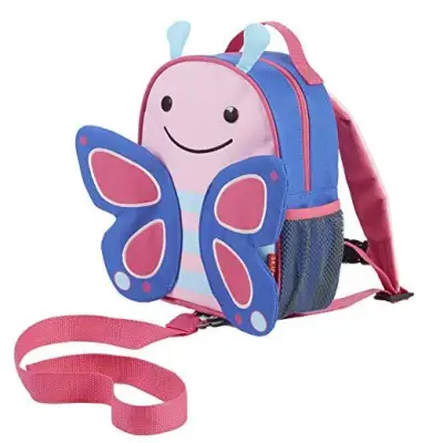 Skip Hop Zoo Let Backpack - Safety Harness - Butterfly
