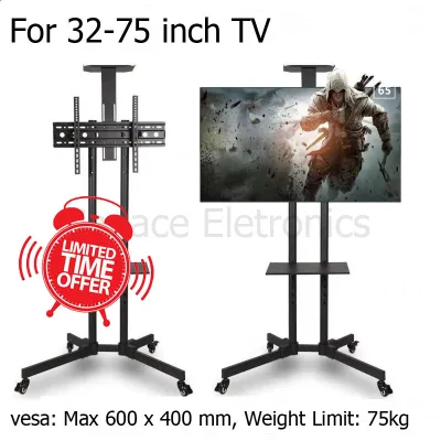 **Limited Time Offer**While Stocks Last** TV Mount TV Mobile Stand With Wheels Mounts Multi-functional Mobile TV Cart Adjustable Height TV Stand TV Bracket for 32-70 inch TV