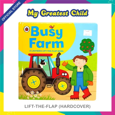 BUSY FARM / Ladybird LIFT-THE-FLAP Board Book