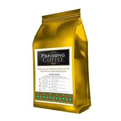 Ethiopia Masha Natural G1 by Paksong Coffee Company 250g Coffee Beans