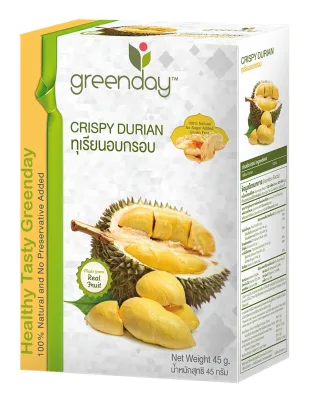 Greenday Thai Durian | Freeze Dried Fruits | Healthy Snacks