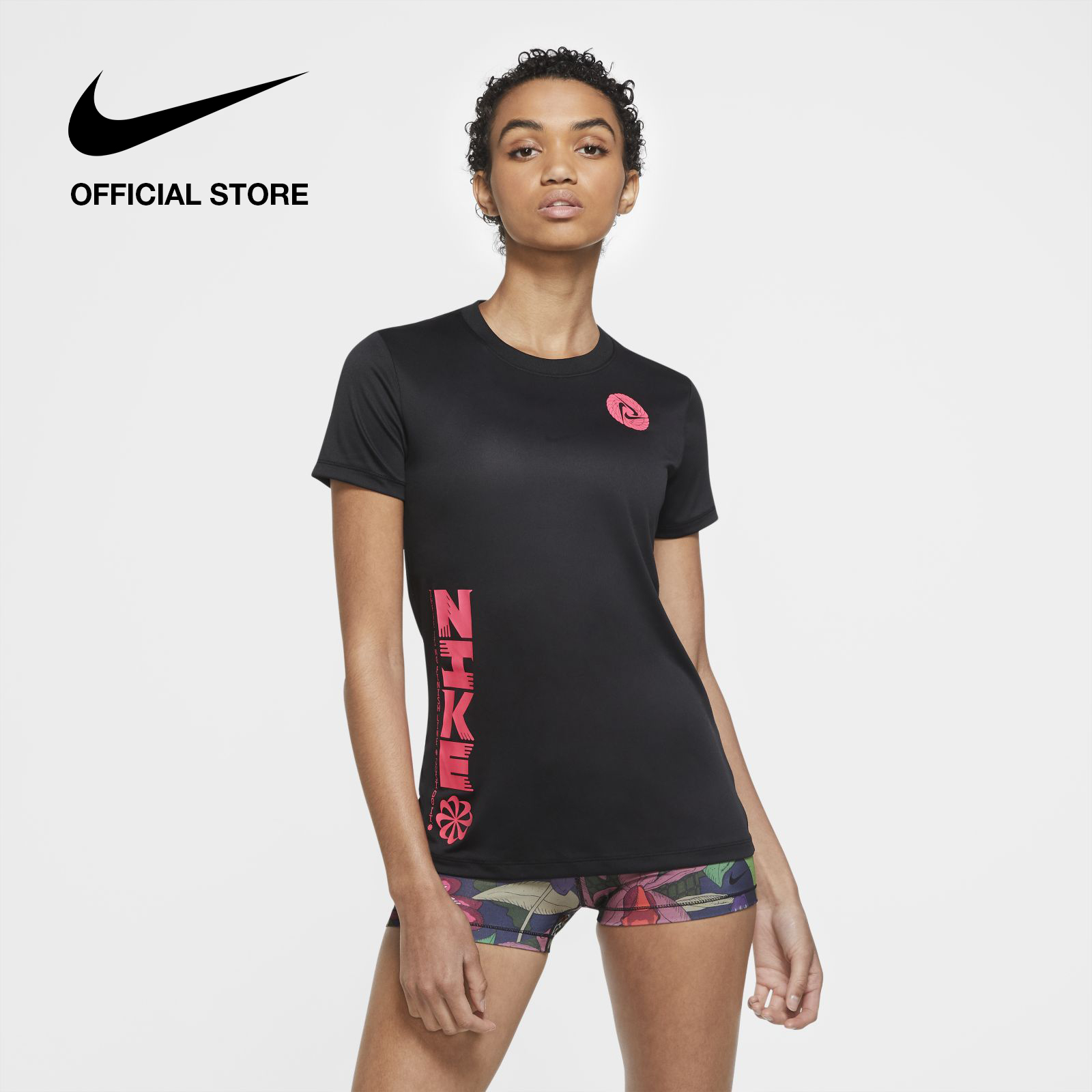 nike longline t shirt womens