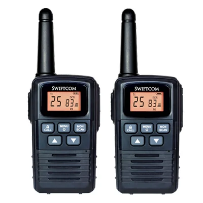 Singapore iMDA Type Approve UHF LICENSE FREE WALKIE TALKIE in PAIRS to use in Singapore