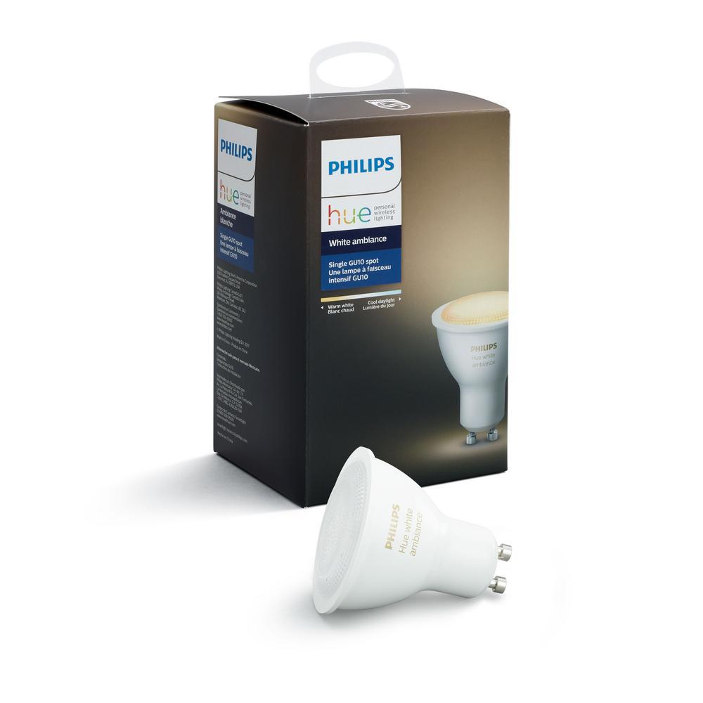 Philips Hue GU10 White Ambiance LED Bulb