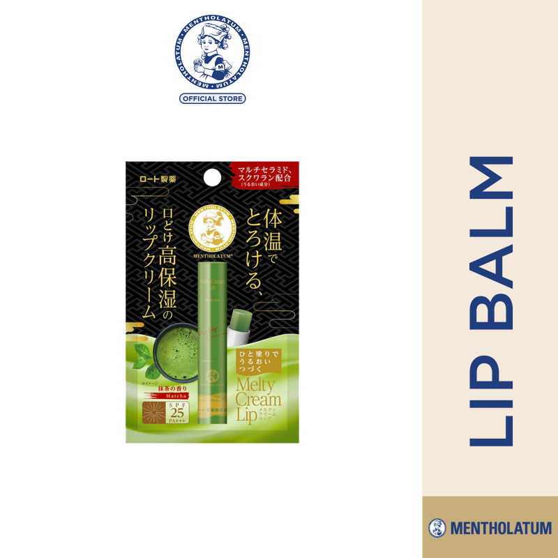 Buy Mentholatum Melty Cream Lip Matcha 2.4g Singapore