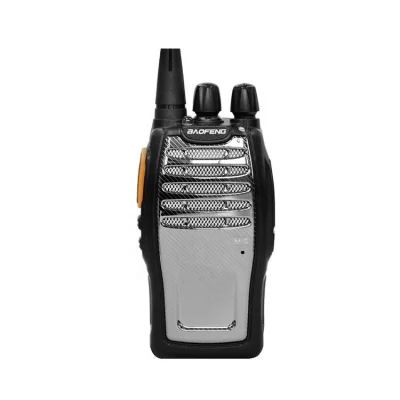 Baofeng portable 16 channel ham walkie talkie bf-888s (silver + black)