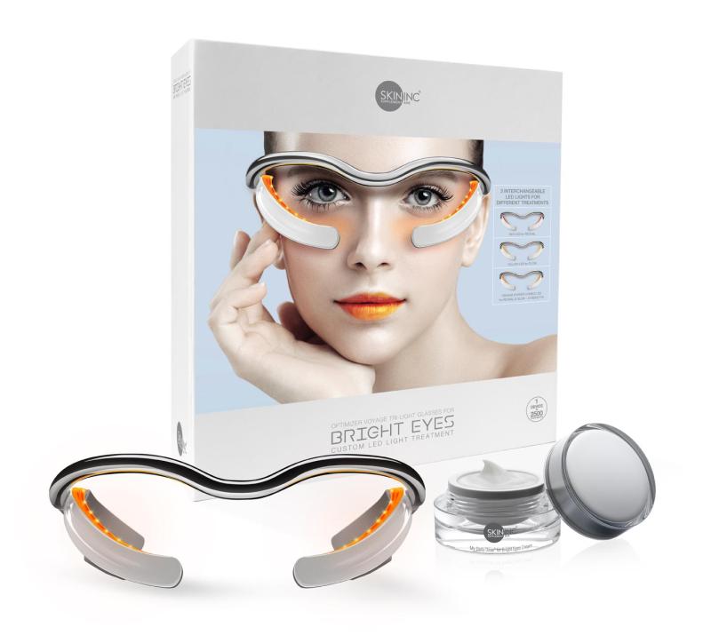 Buy Bright Eyes Duo Set - Includes Optimizer Voyage Tri-Light For Bright Eyes and My Daily Dose for Bright Eyes Cream to reduce dark circles, fine lines and eye puffiness. Perfect combo of LED Treatment Eye Device & Eye Cream. Singapore