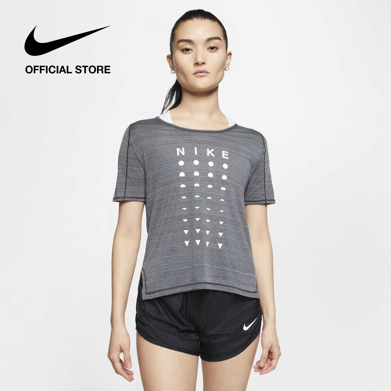 nike longline t shirt womens