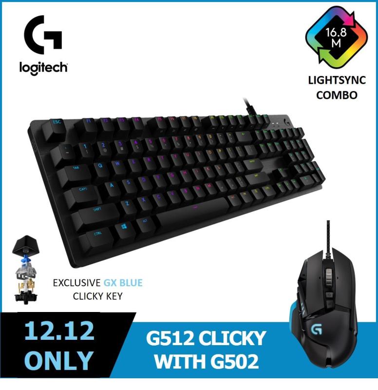 [Bundle Special] Logitech G512 Clicky + G502 Proteus Spectrum Singapore