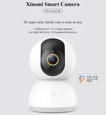 2020 Original Xiaomi Mijia 1080P/2K/2K pro HD Smart Camera PTZ version Infrared Night Vision Two-way Voice H.265 Coding Updated version