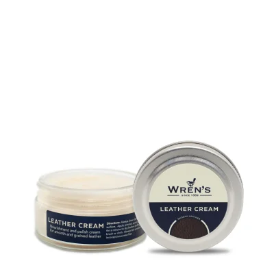 WREN'S Leather Cream for Leather Shoes and Leather Bags [Leather Repair Cream] (Made In Europe)