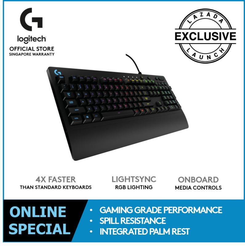 Logitech G213 RGB GAMING KEYBOARD Singapore