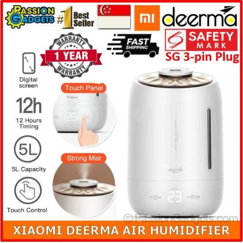 Xiaomi Deerma DEM-F600 Air Humidifier 5L Air Aroma Diffuser Purifier Singapore