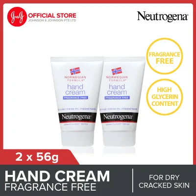 Neutrogena Norwegian Formula Hand Cream Fragrance Free 56g x 2