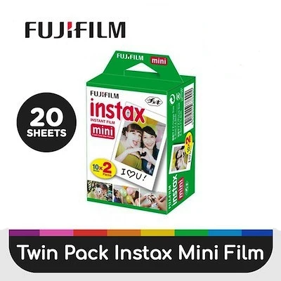 FujiFilm Twin Pack Instax Mini Film (20 sheets)