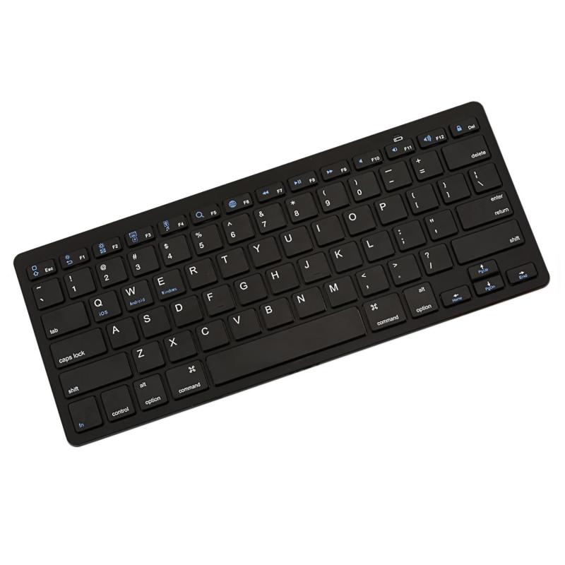 niceEshop Ultra Slim Wireless Bluetooth Keyboard for All Windows Android IOS PC Tablet Smartphone (Apple IPad, IPhone 6S /6plus /6, Sony, Samsung, Xiaomi), Black