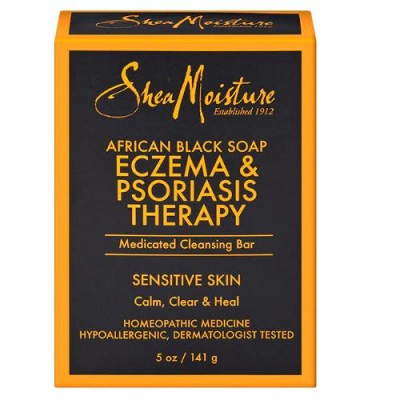Buy SheaMoisture African Black Soap Eczema & Psoriasis Therapy Medicated Cleansing Bar Singapore