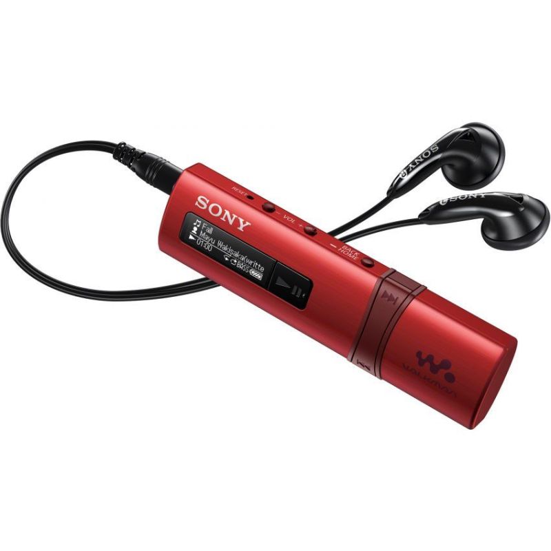 Sony NWZ-B183F 4GB B Series MP3 Walkman Red Singapore