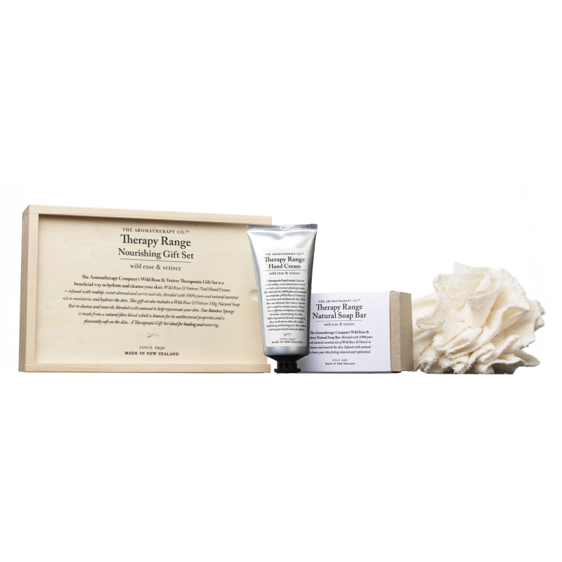 Buy The Aromatherapy Co. Wild Rose & Vetiver Therapeutic Gift Set Singapore