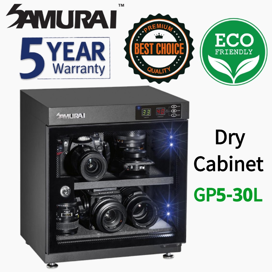 Samurai Digital Dry Cabinet 25l 30l Gp3 25l Gp5 30l Edslrs