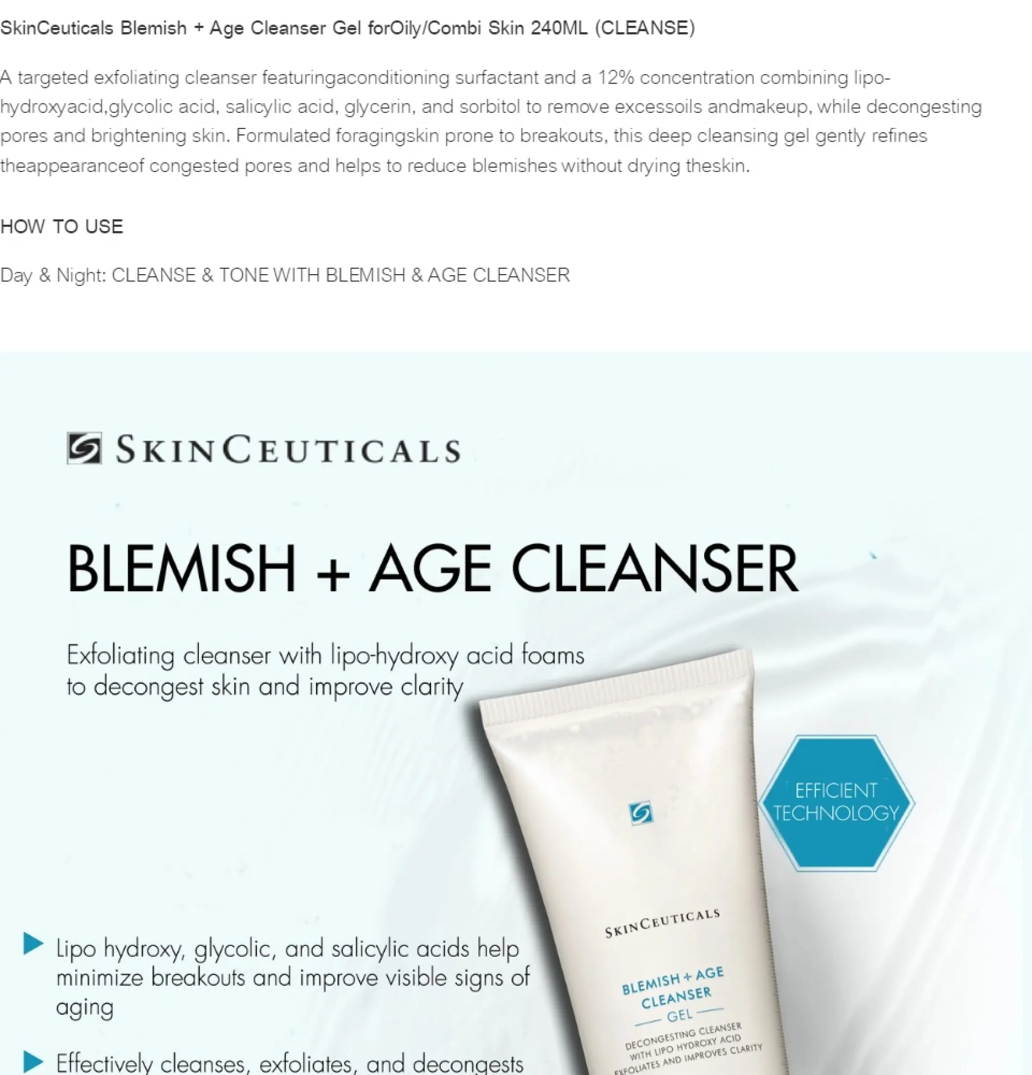 glycolic cleanser skinceuticals
