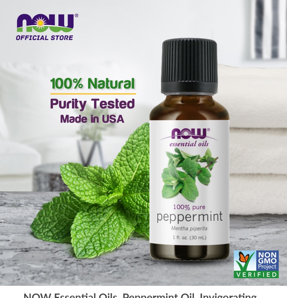 NOW Foods Peppermint Oil - 16 oz.