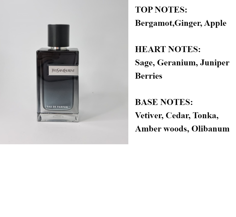 ysl y eau de parfum notes