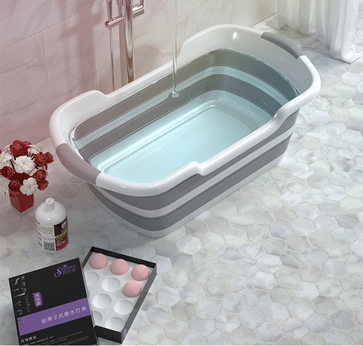 silicone baby bath tub