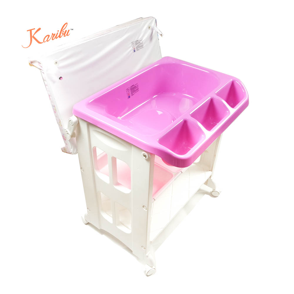 2 in 1 baby bath and change table