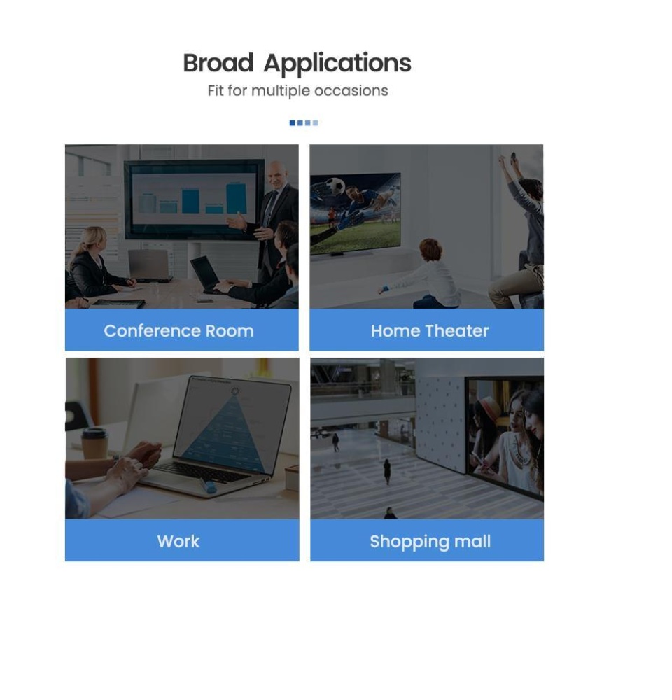 UGREEN 40201 1x2 HDMI Amplifier Splitter Projection: 4K*2K 30Hz/ 1080p@(24/50/60)Hz 1920x1200 Deep color video up to 12bit, 1080p@(24/50/60)Hz 1920x1200; Splits an HDMI source up to two outputs simultaneously, without signal loss; Input port: 1x HDMI female port (Type A connector), Output Ports: 2 x HDMI female ports; Power Supply: 5V 2 Pin Plug; Silk Skin Color Black; Operating Temperature Operating from 0°C ~ 48°C.