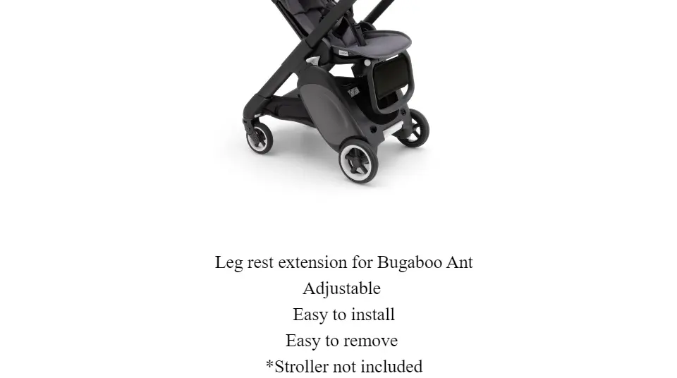 bugaboo ant leg extension