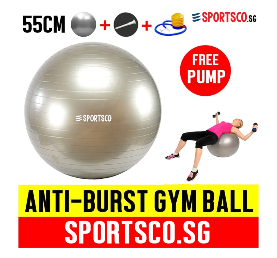 55cm gym ball with pump new arrivals