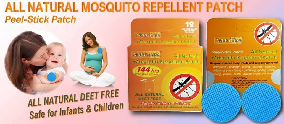 NeutriCare All Natural Mosquito Repellent Patch 12's/box (Ultra-Value 9+1  Pack) | Lazada Singapore
