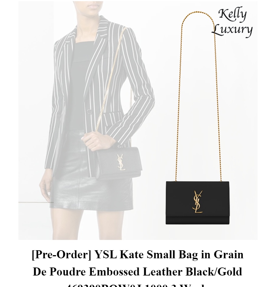 kate small in grain de poudre embossed leather