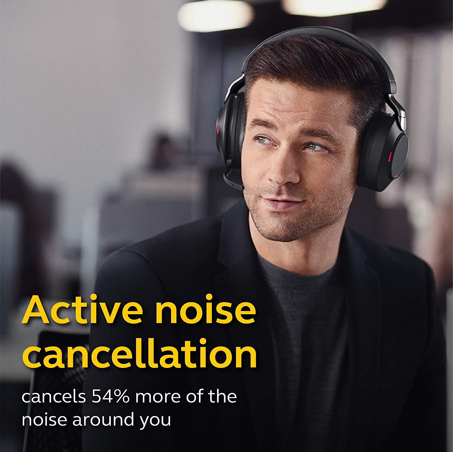 jabra evolve2 85 wireless headset with stand