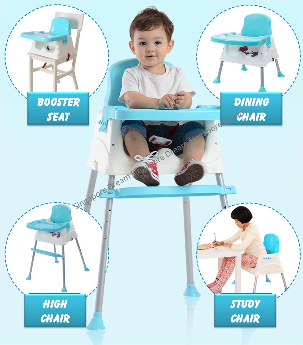 child portable high chair
