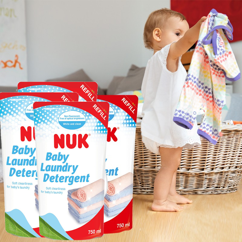 NUK Baby Laundry Detergent Refill (750ml) X 4 Packs 6 NUK Baby Laundry Detergent Refill (750ml) X 4 Packs -Baby Product 1314be49dc1a76fe9a3c63fdc9c63eb9