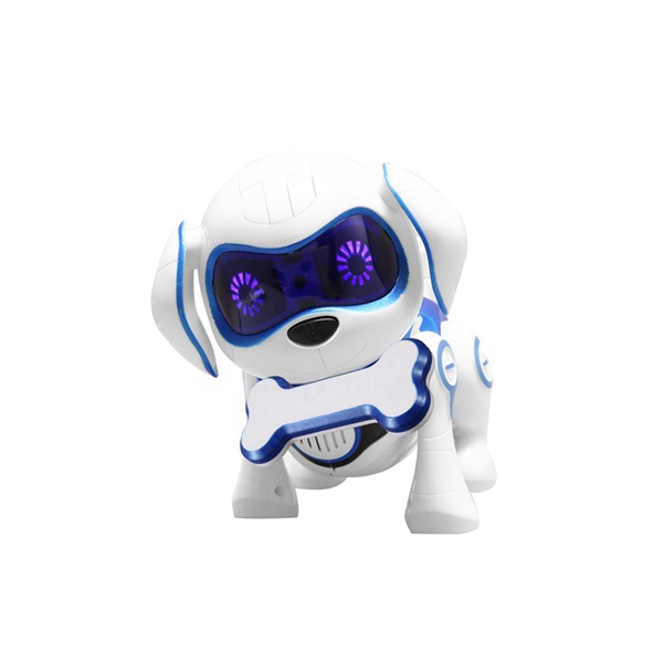 blue robot dog toy