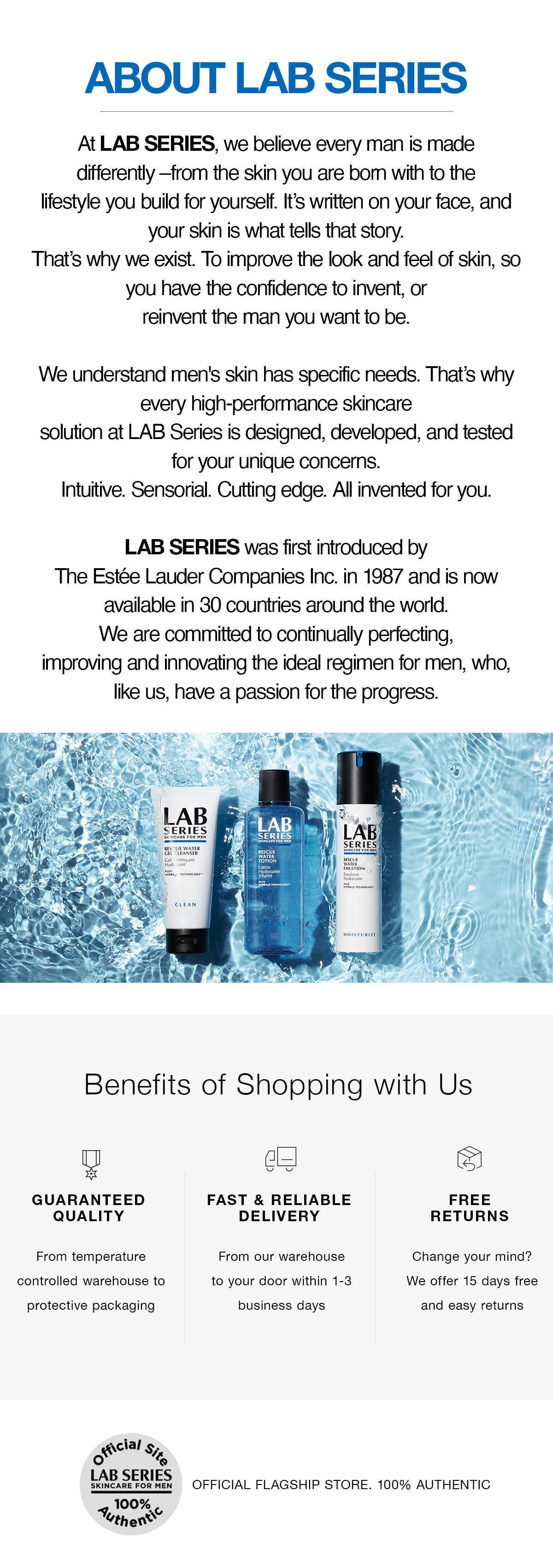lab series power v lifting serum
